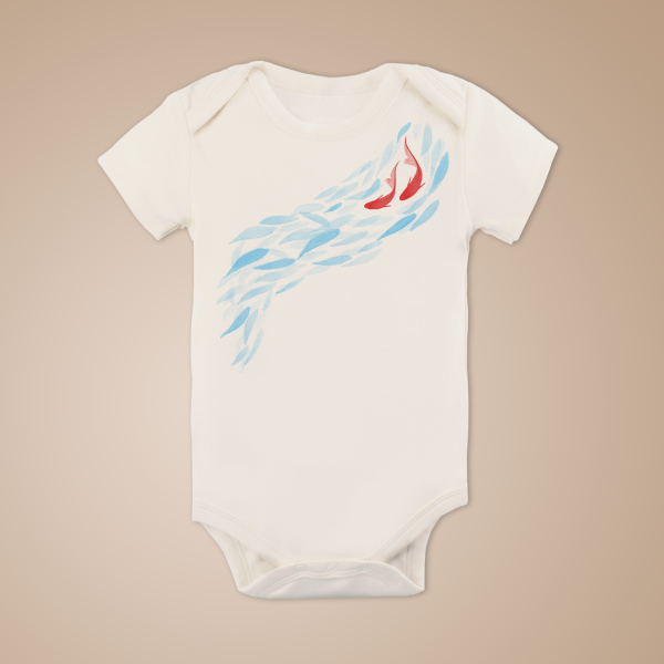 Koi Fische | Baby Bio-Kurzarm-Body